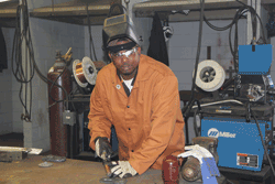 Ben Lewis, who will teach the GMAW (Gas Metal Arc Welding) program in Goodman this spring. GMAW is just one of the many workforce training programs offered this spring.