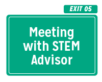 Meeting with STEM Advisor